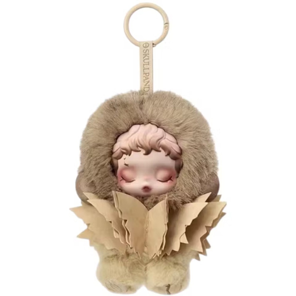 Beige Key & Card Holder